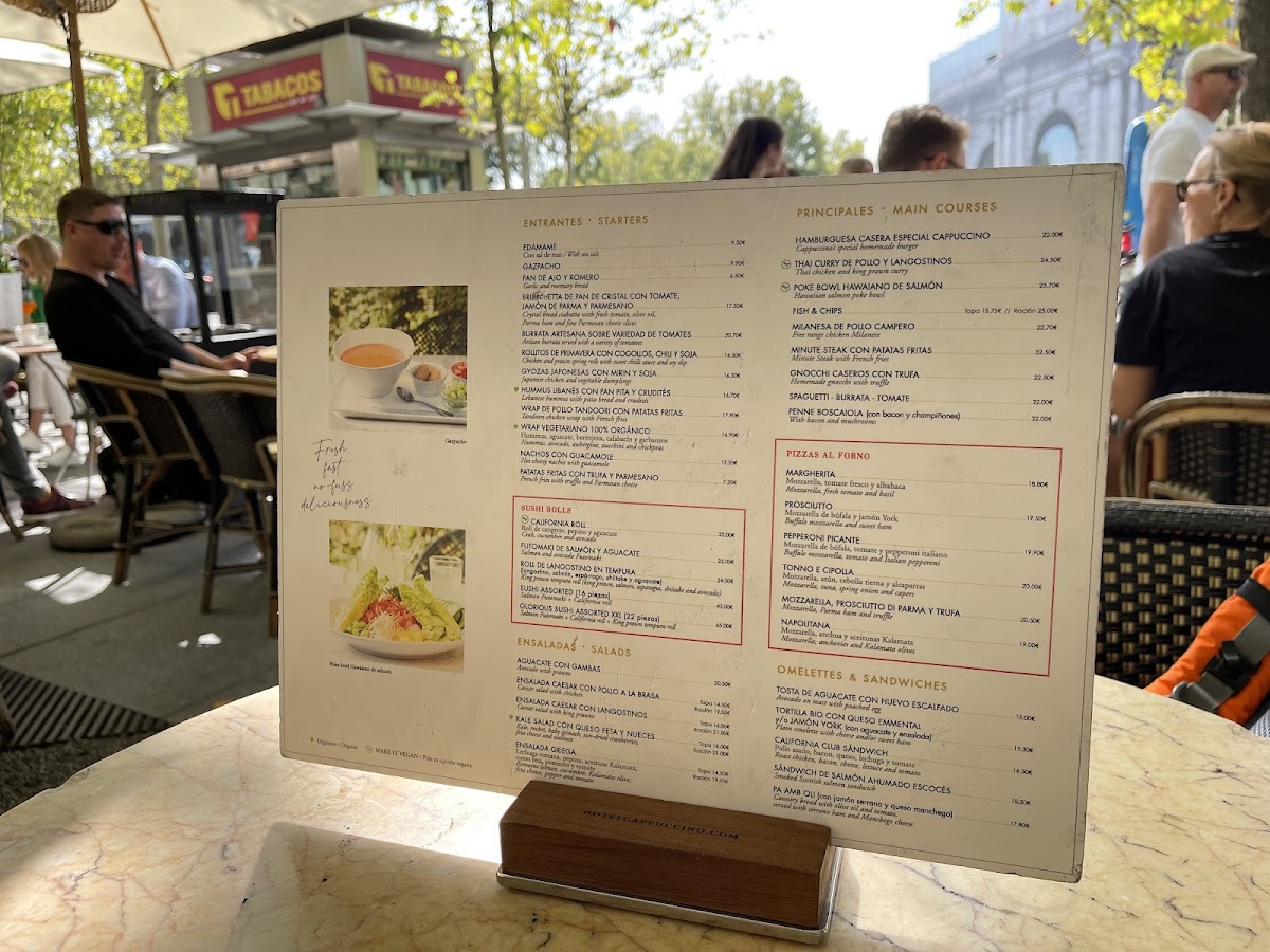 Menu Cappuccino Madrid-7