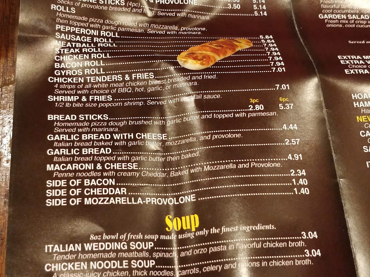 Menu Capri Pizzeria And Bar-4