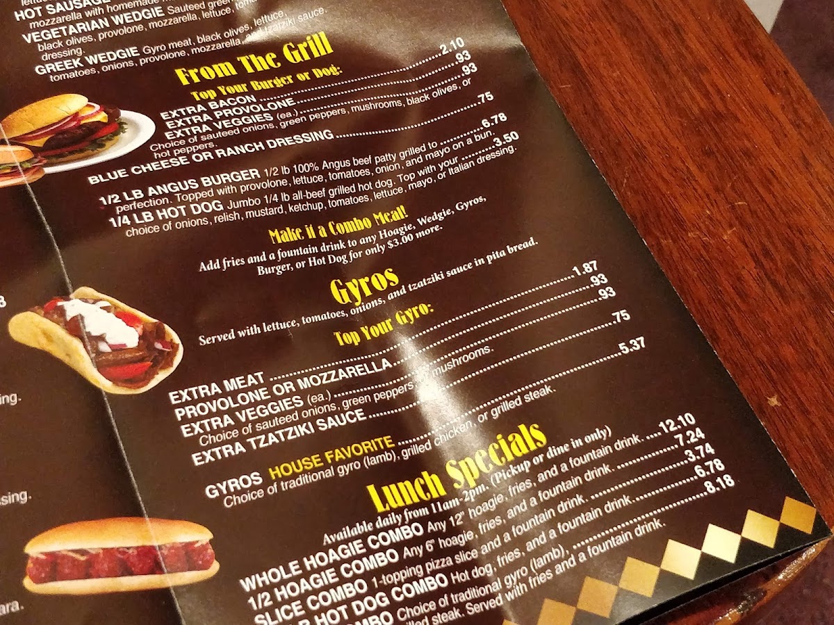 Menu Capri Pizzeria And Bar-7