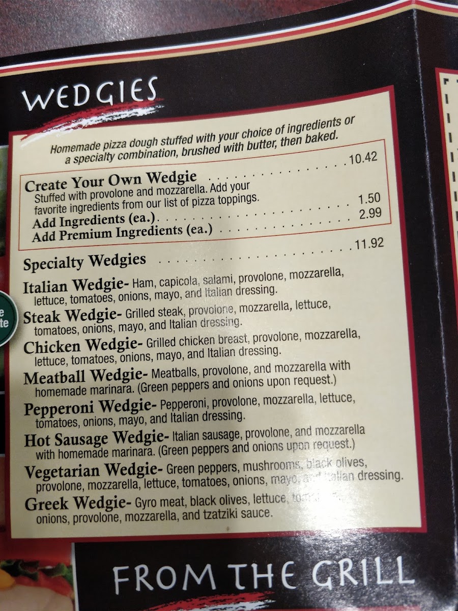 Menu Capri Pizzeria And Bar-8