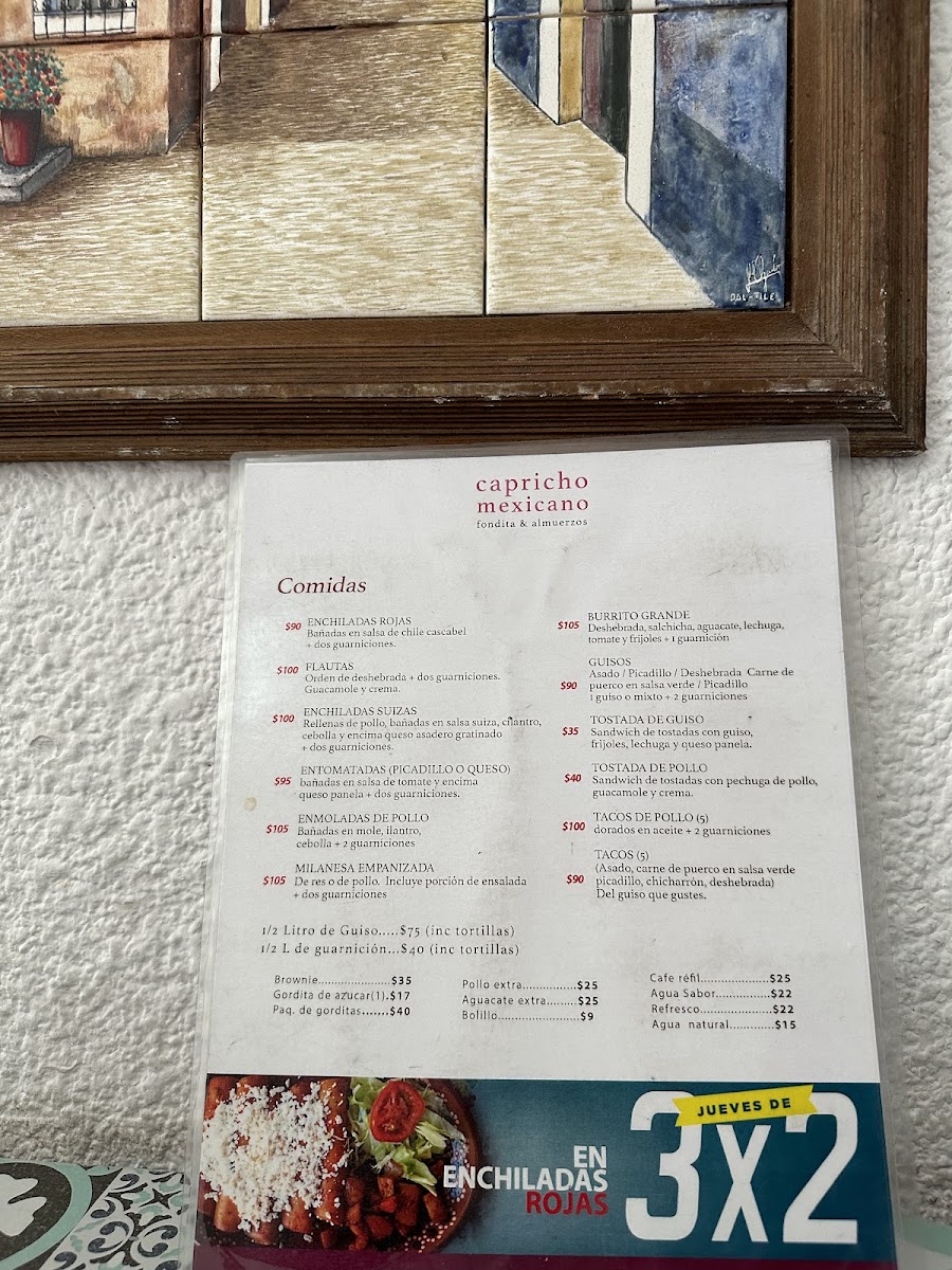 Menu Capricho Mexicano-2
