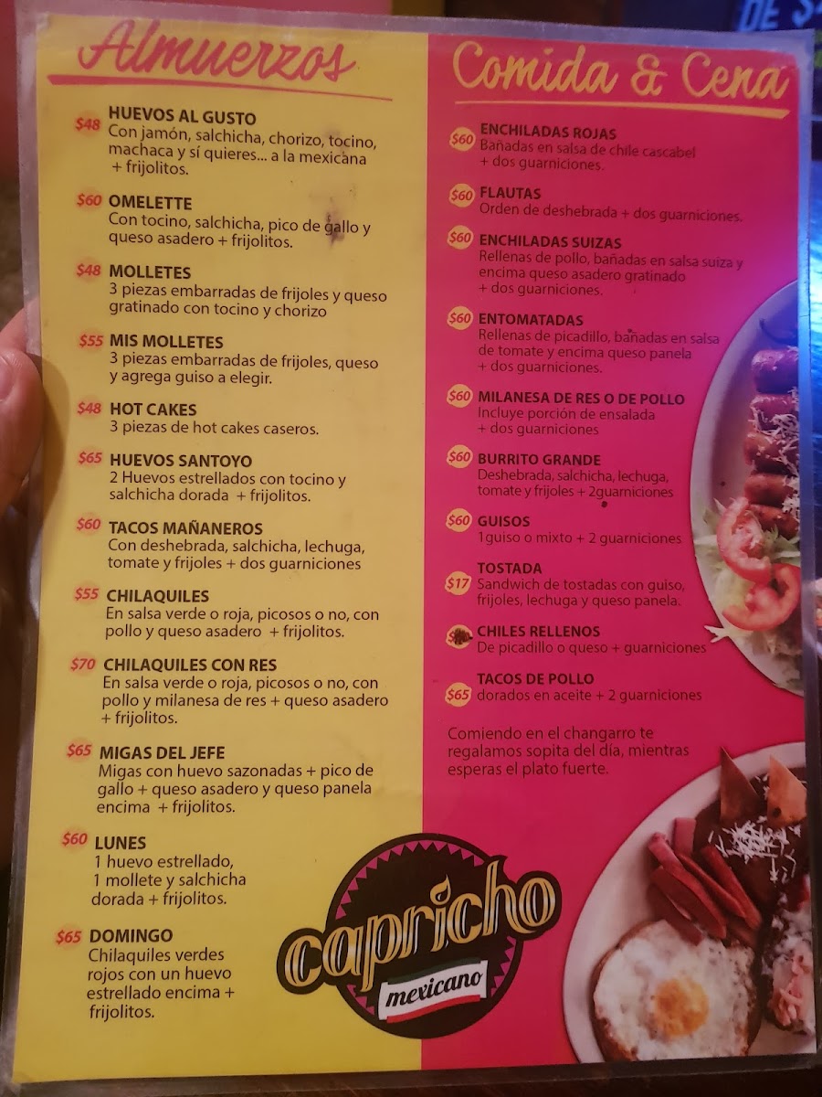 Menu Capricho Mexicano-3