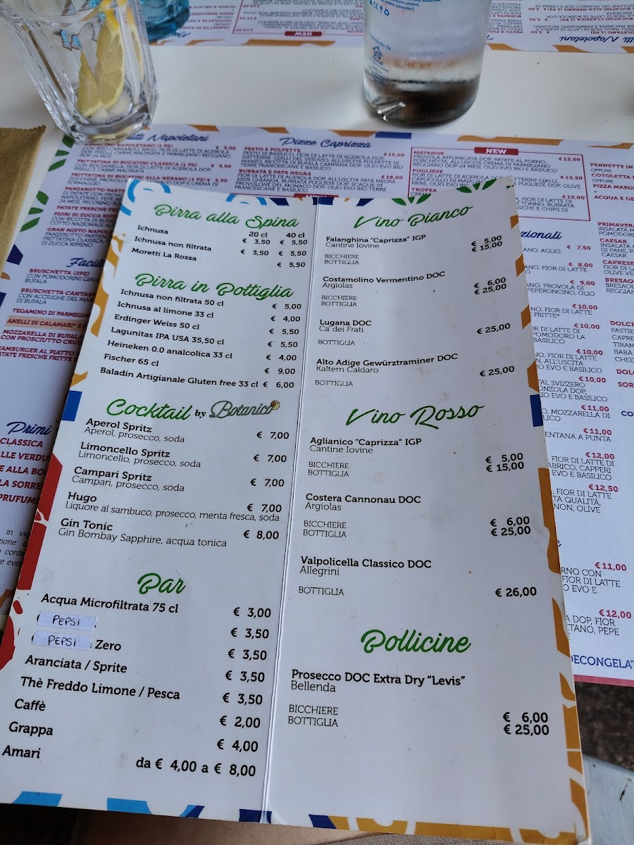 Menu Caprizza Cagliari-10