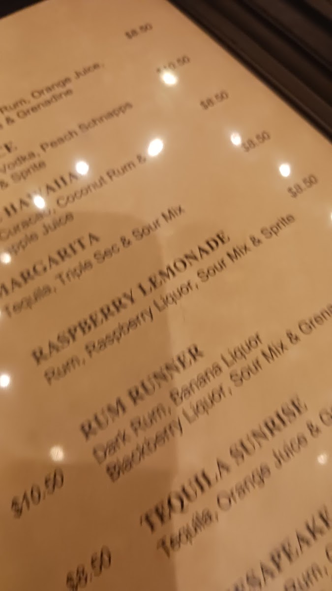 Menu Captain George's Seafood Restaurant-10