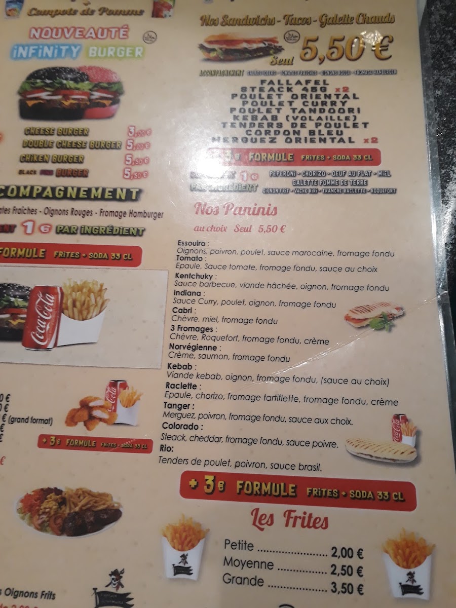 Menu Captain Gourmand-1