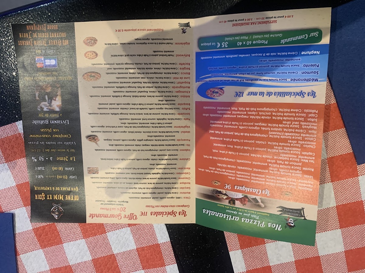 Menu Captain Gourmand-4