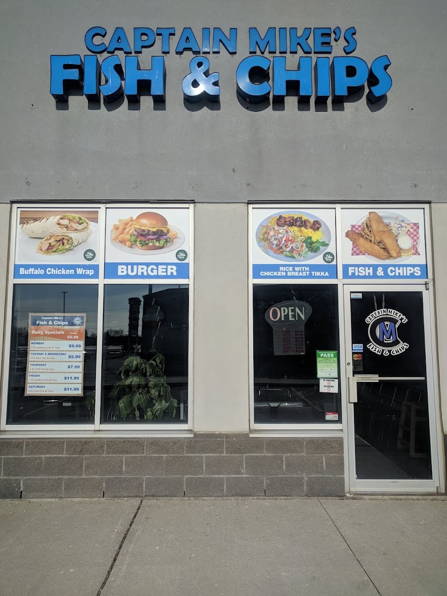 Menu Captain Mike's Fish And Chips-3