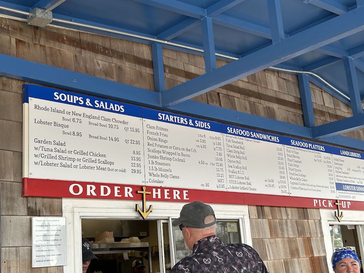 Menu Captain Scott's Lobster Dock-3