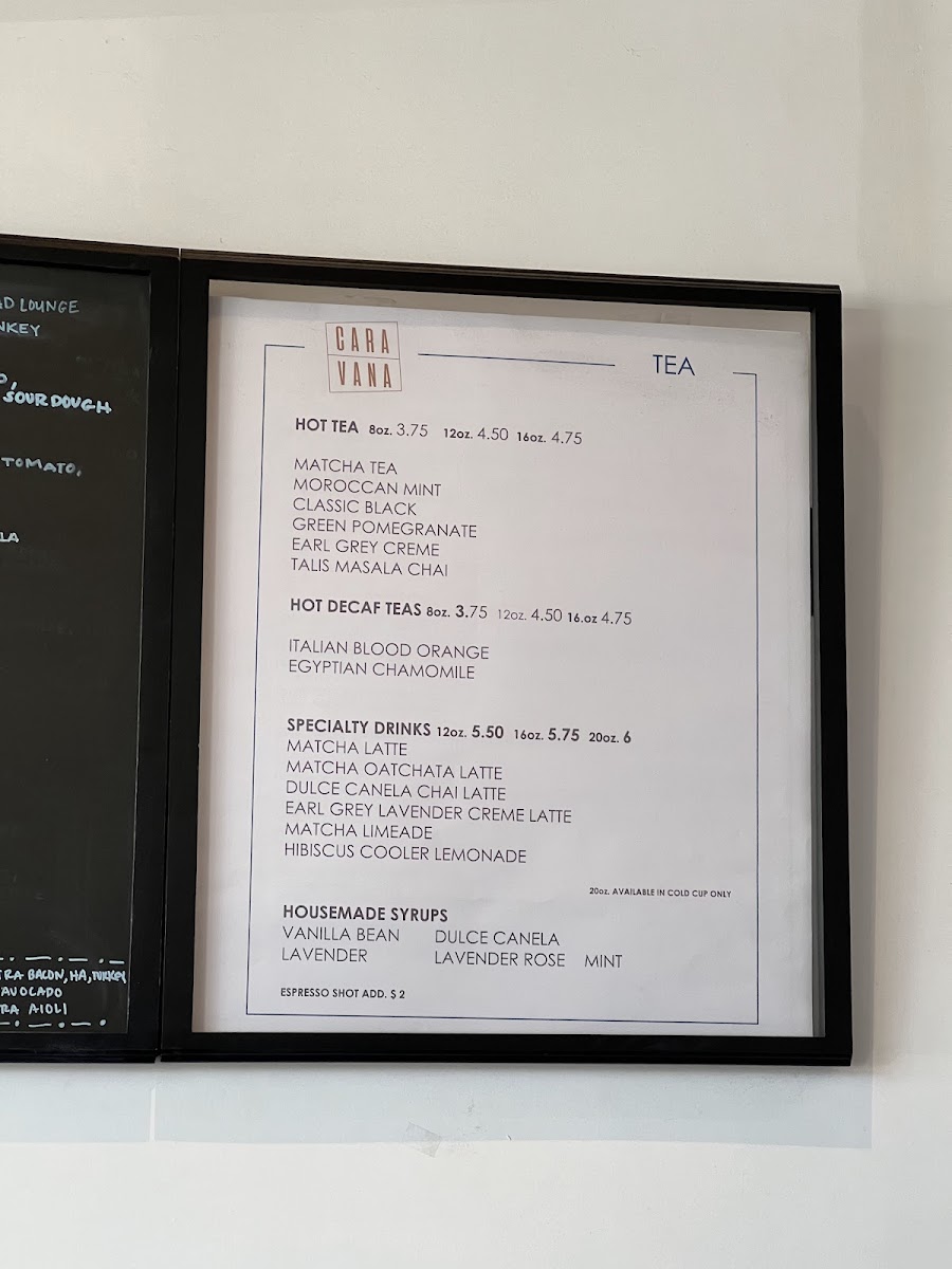 Menu Cara Vana Coffee Shop-4