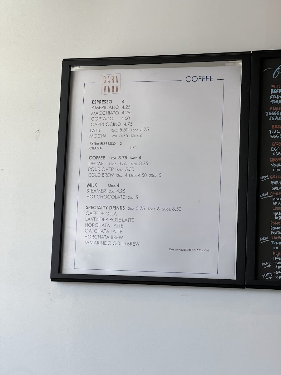Menu Cara Vana Coffee Shop-5