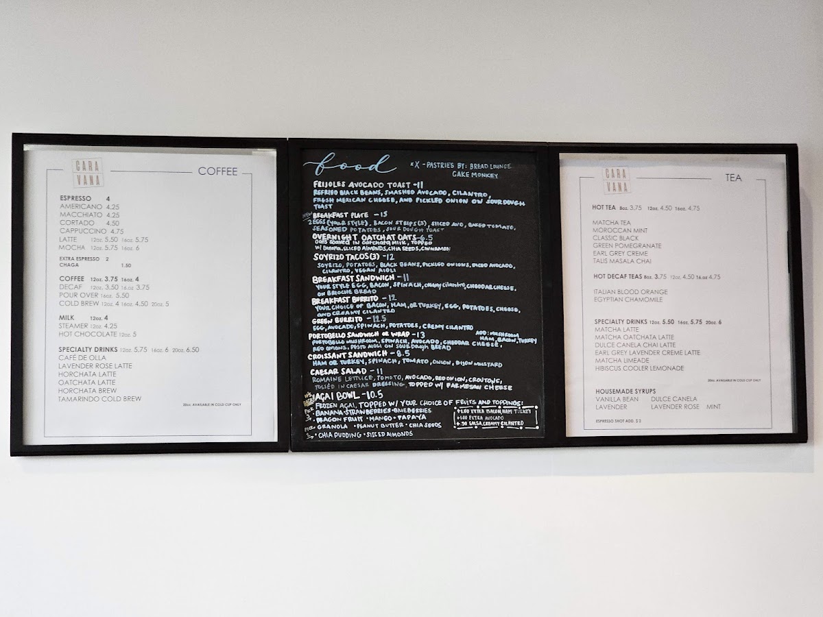 Menu Cara Vana Coffee Shop-6
