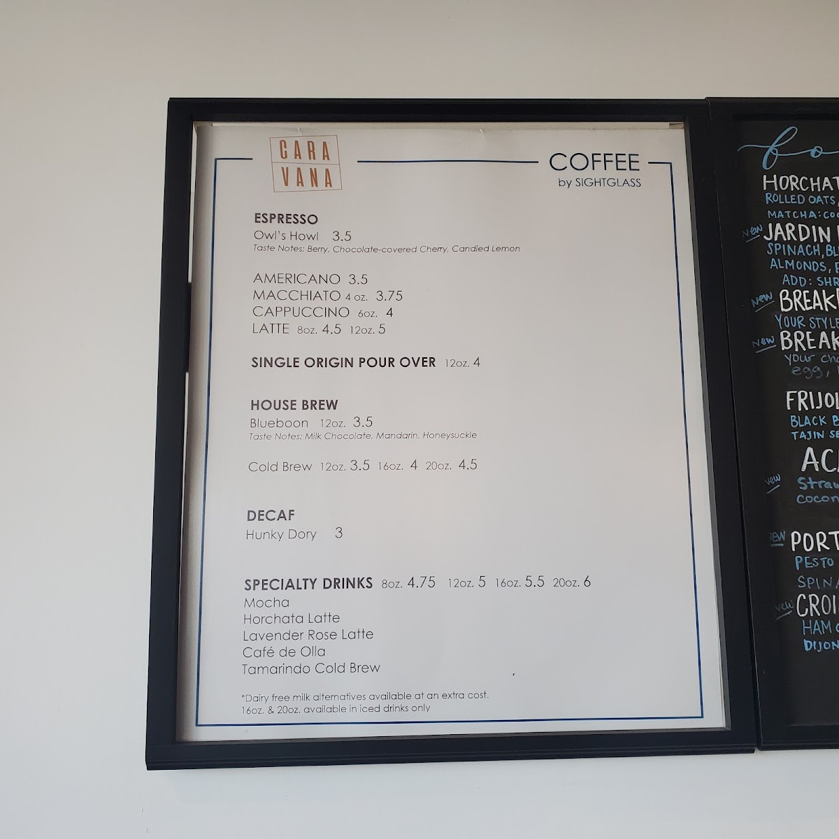 Menu Cara Vana Coffee Shop-8
