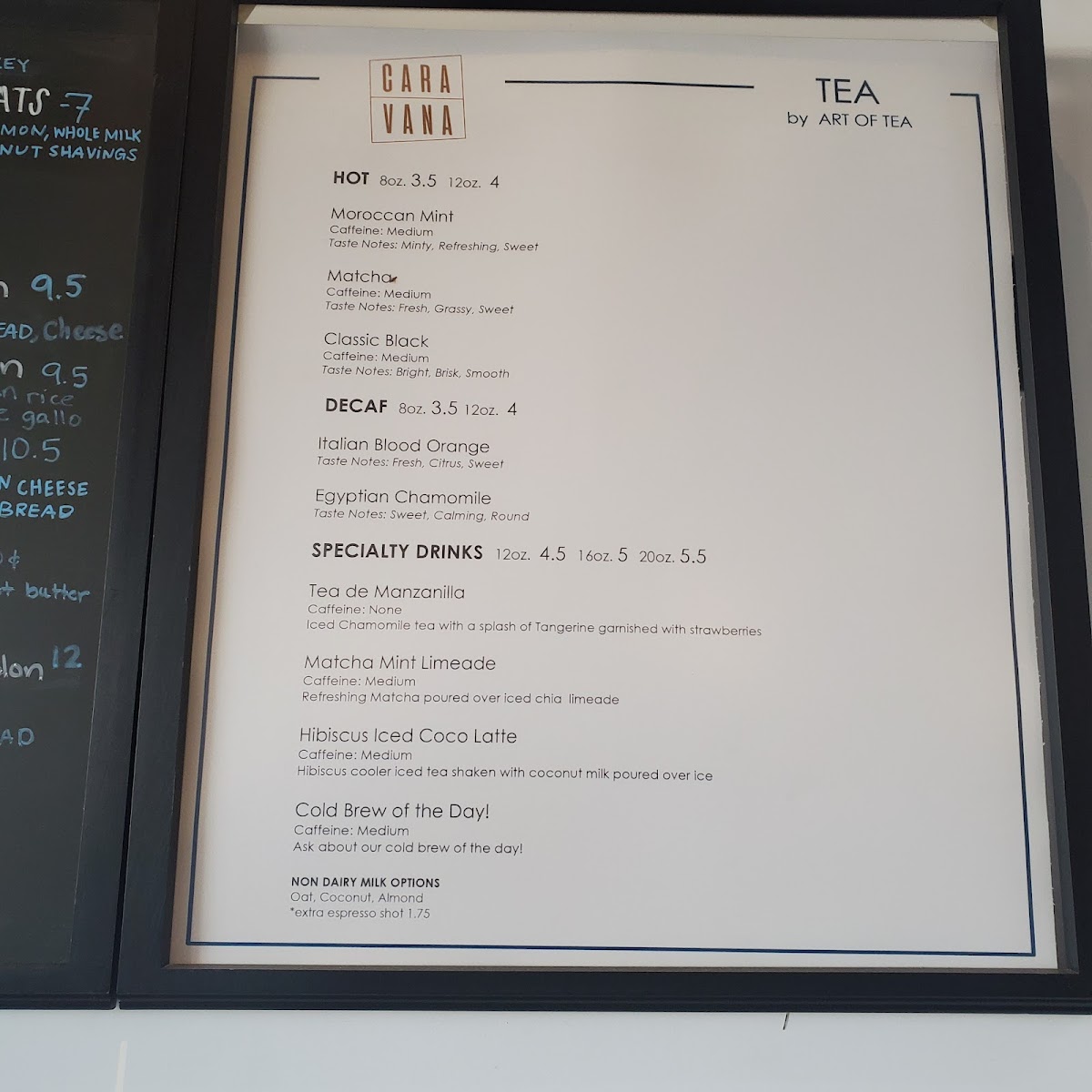 Menu Cara Vana Coffee Shop-9