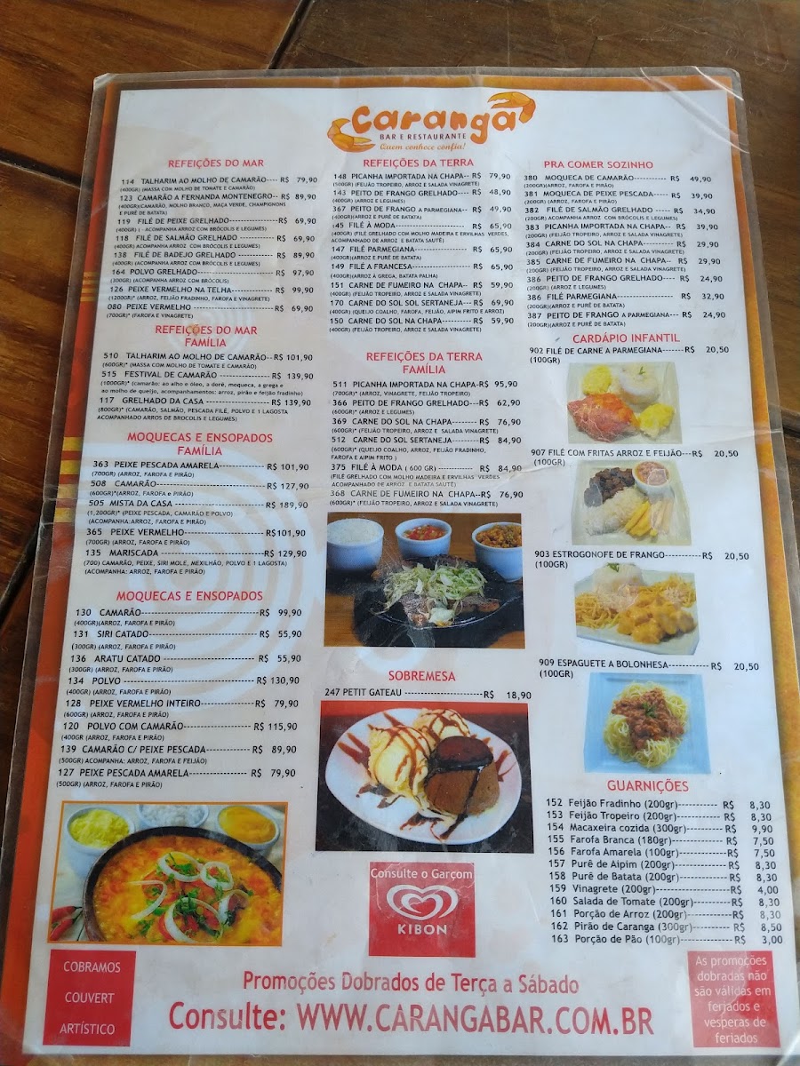 Menu Caranga Bar Vilas-2