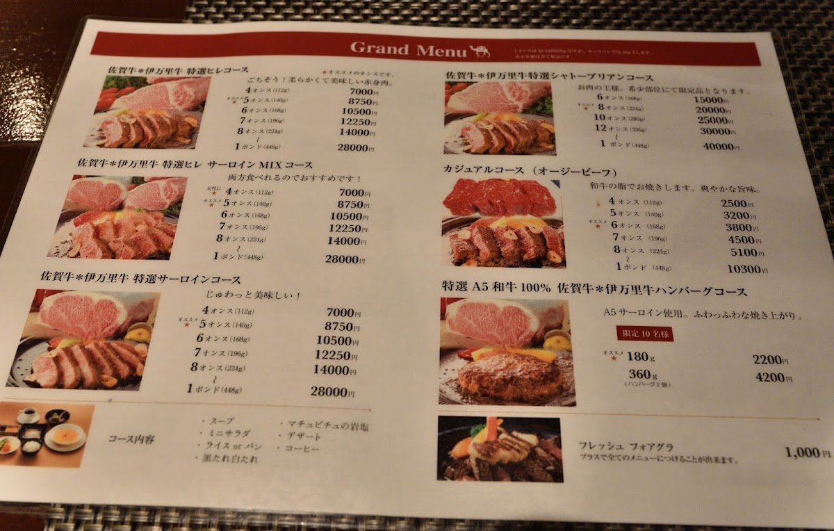 Menu Caravan-9
