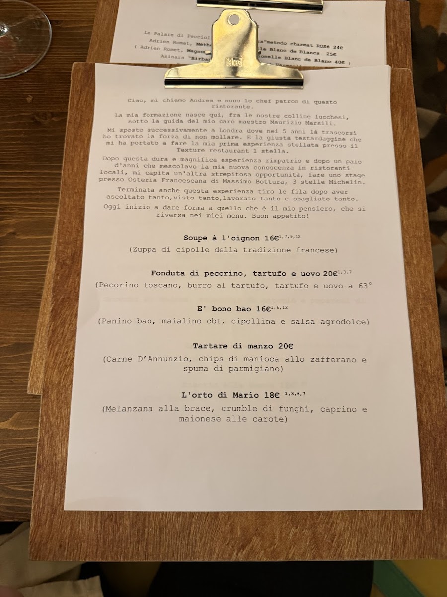 Menu Carbone-9