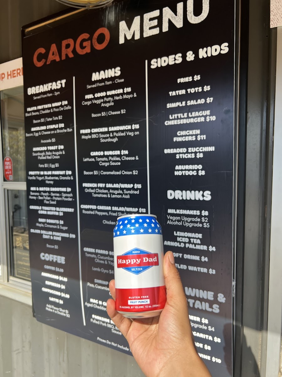 Menu Cargo Snack Shack-7