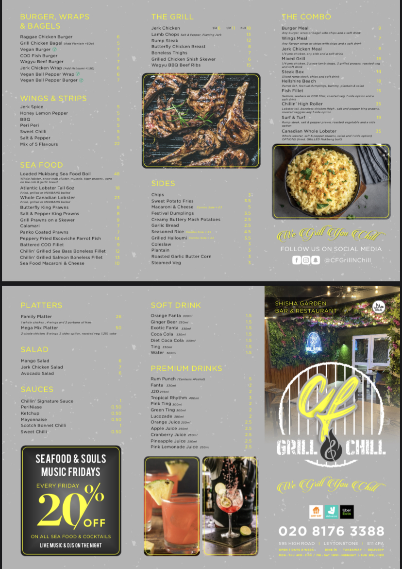 Menu Caribbean Grill House-2