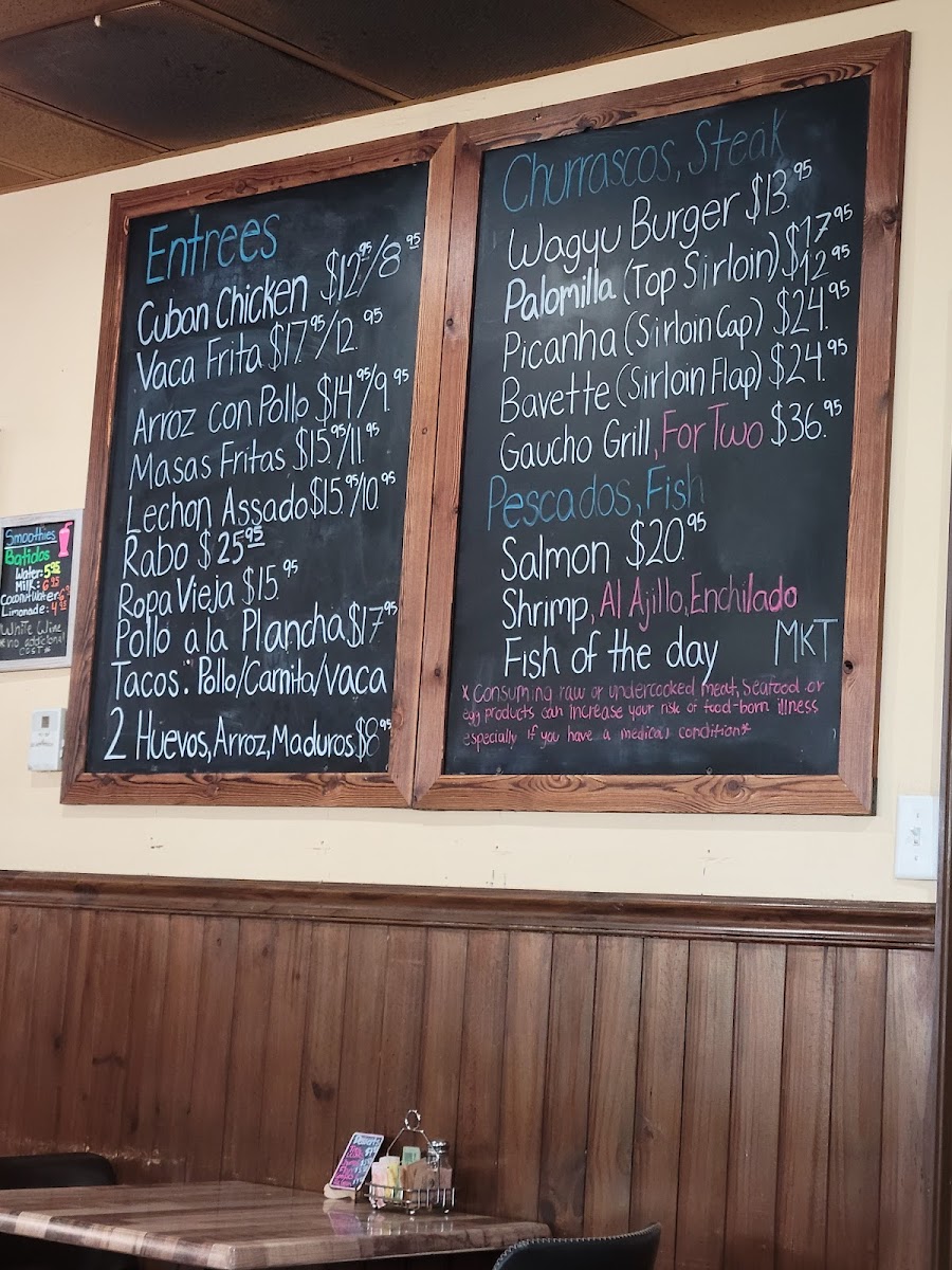 Menu Caribbean Grill Restaurant- Boca Raton-1