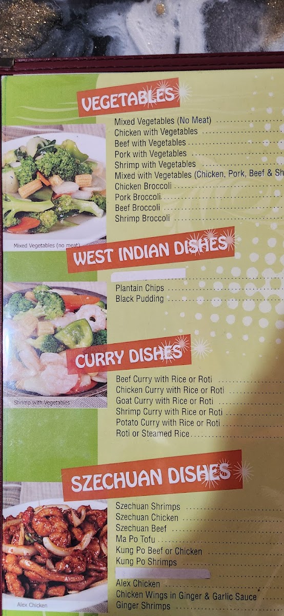 Menu Caribbean Heat 1 Family Restaurant-4