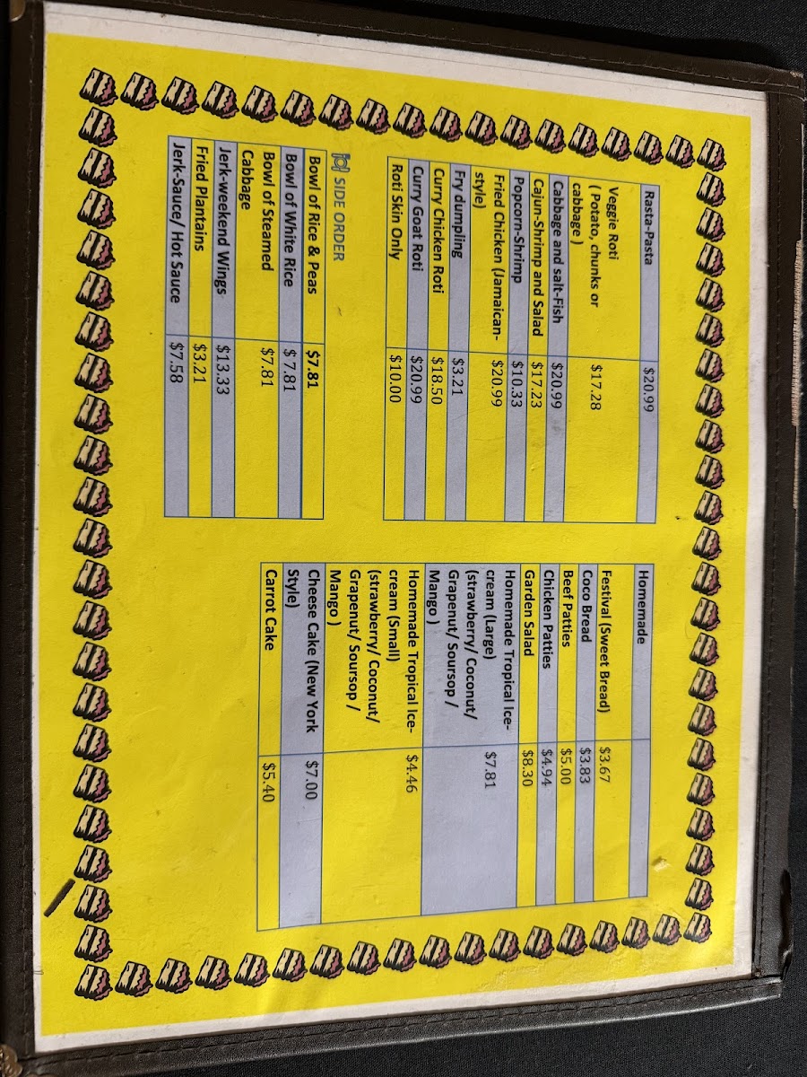 Menu Caribbean Jerk Cuisine-2
