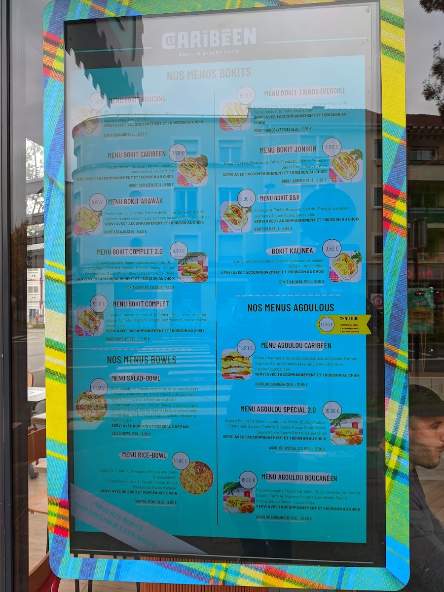 Menu Caribéen-1