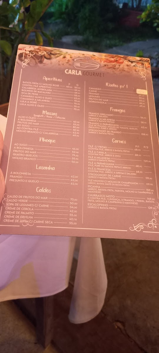 Menu Carla Gourmet Bistrô-3