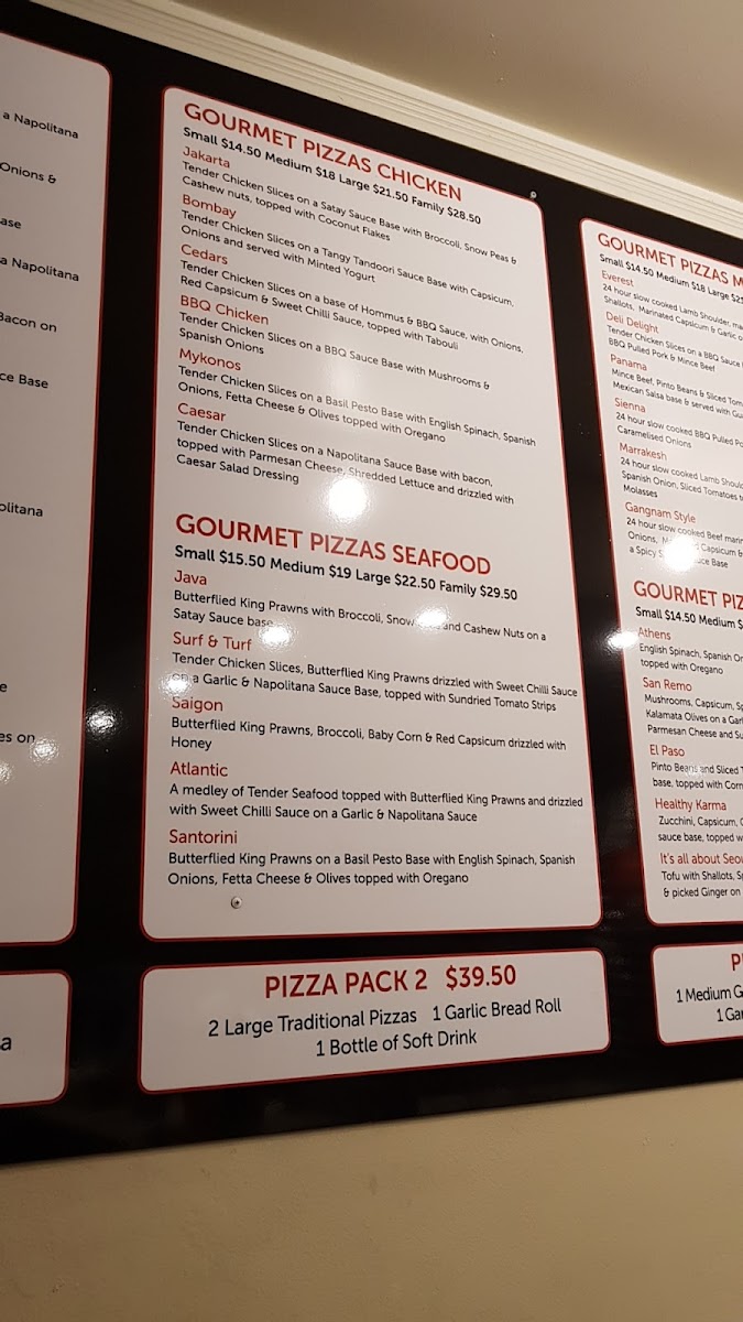 Menu Carlingford Gourmet Pizza-4