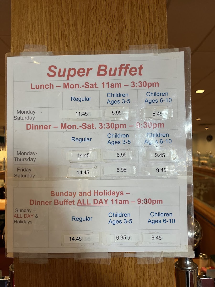 Menu Carlisle Super Buffet Restaurant-3