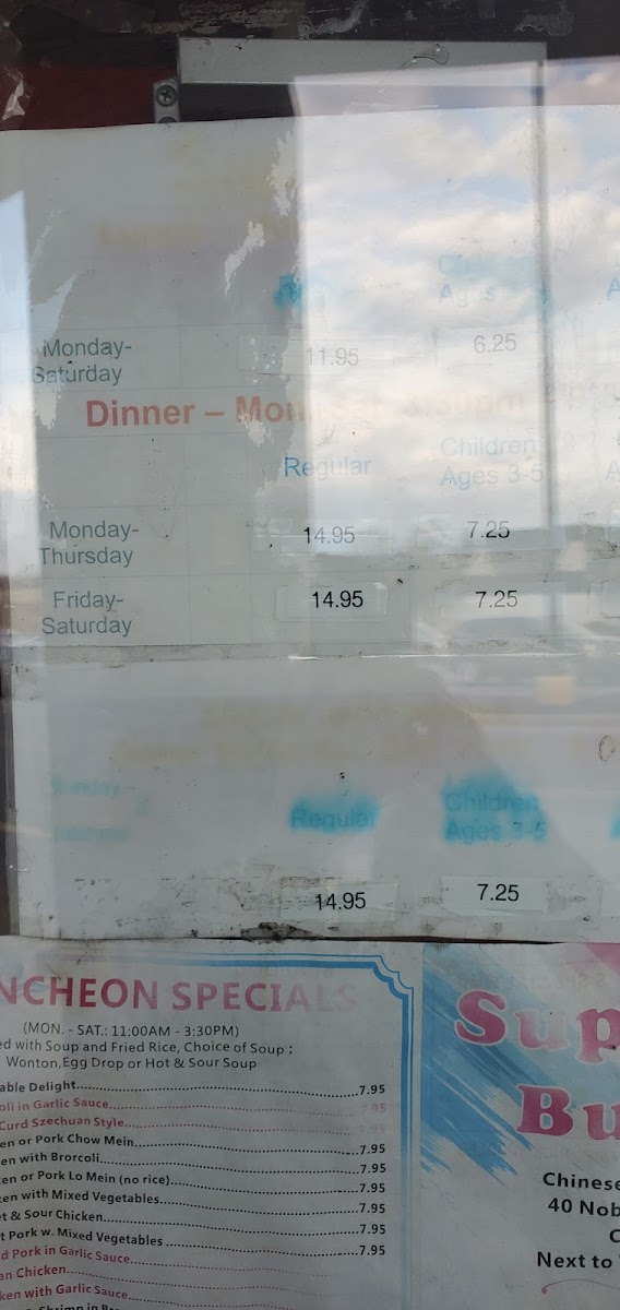 Menu Carlisle Super Buffet Restaurant-4
