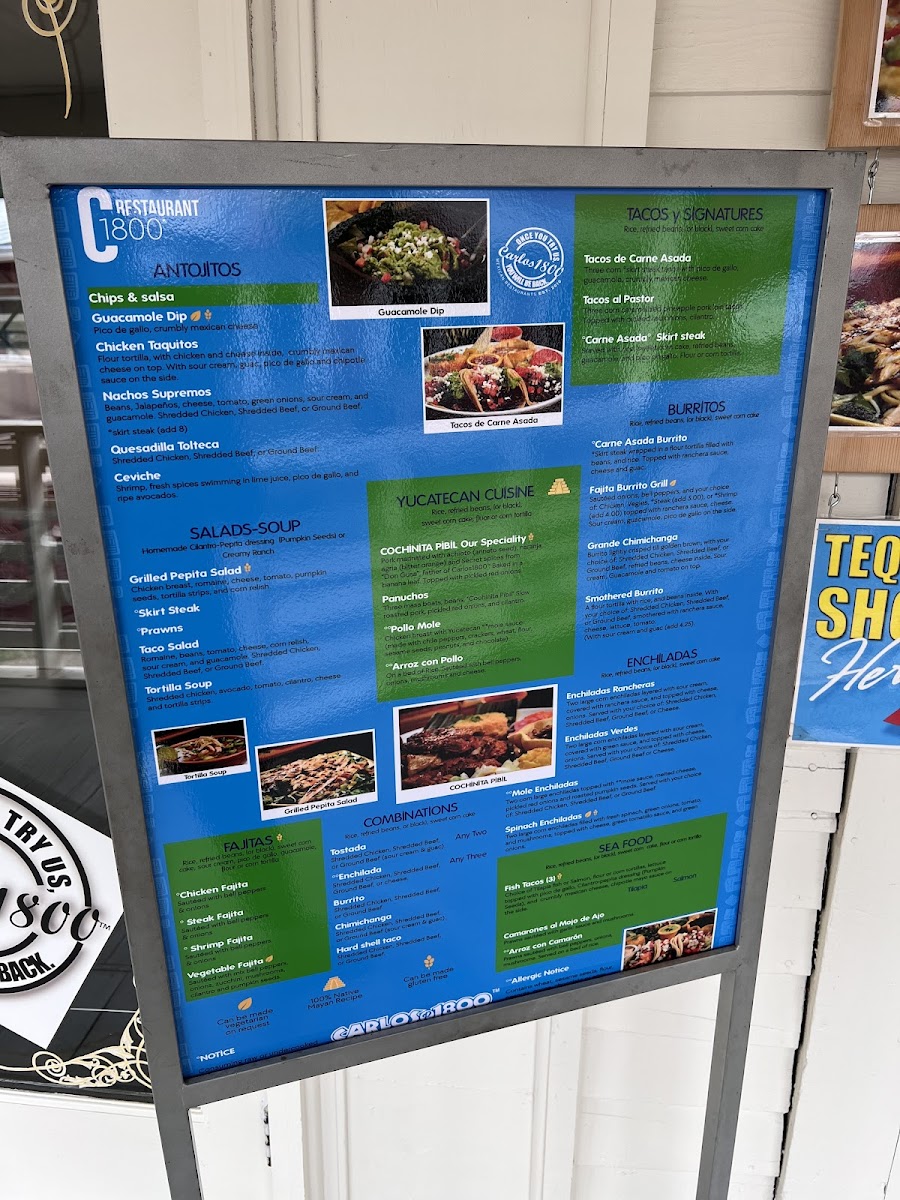 Menu Carlos1800 Mexican Grill And Cantina-8