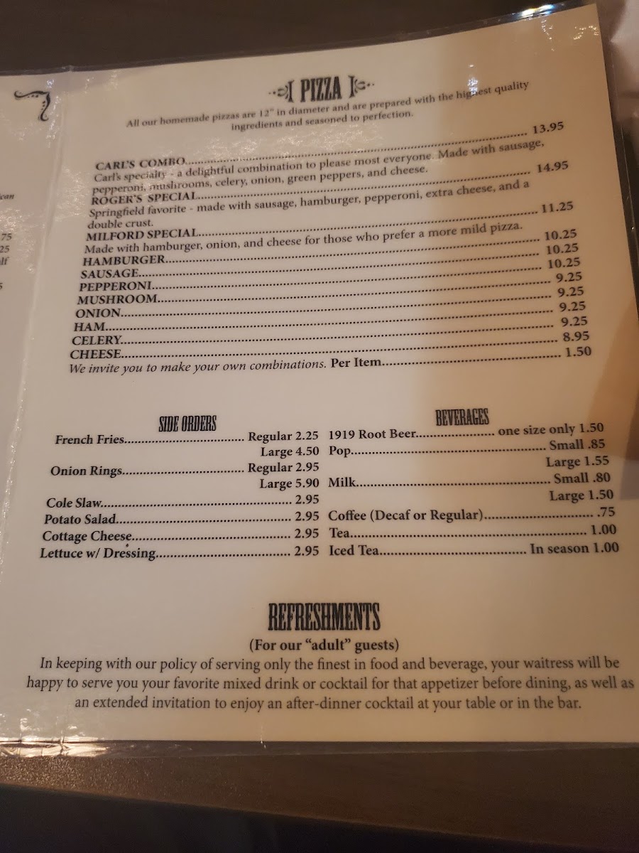 Menu Carl's Corner-2