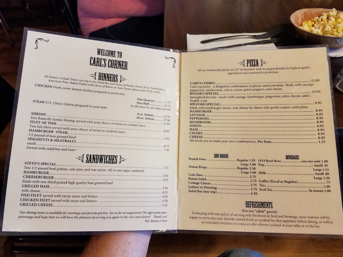 Menu Carl's Corner-5