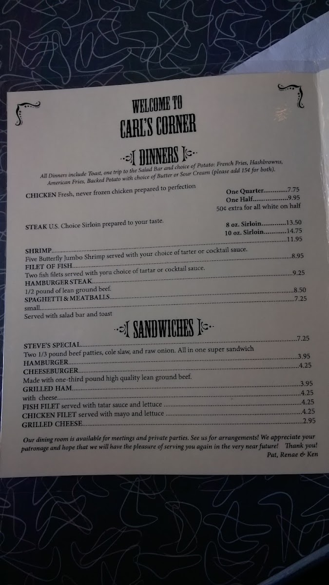 Menu Carl's Corner-6