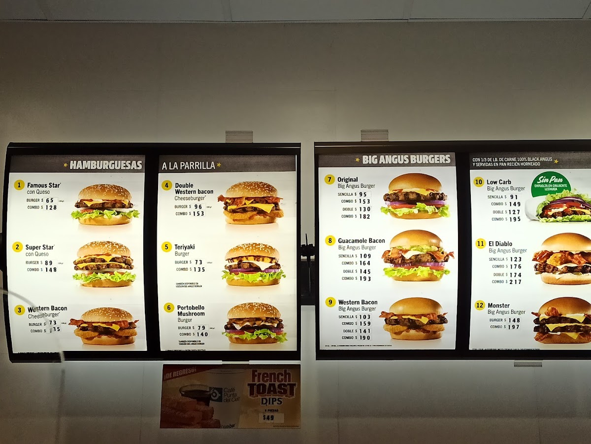 Menu Carl's Jr. Tesistán-1