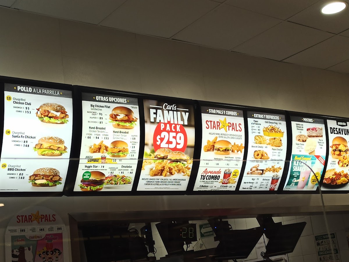 Menu Carl's Jr. Tesistán-5