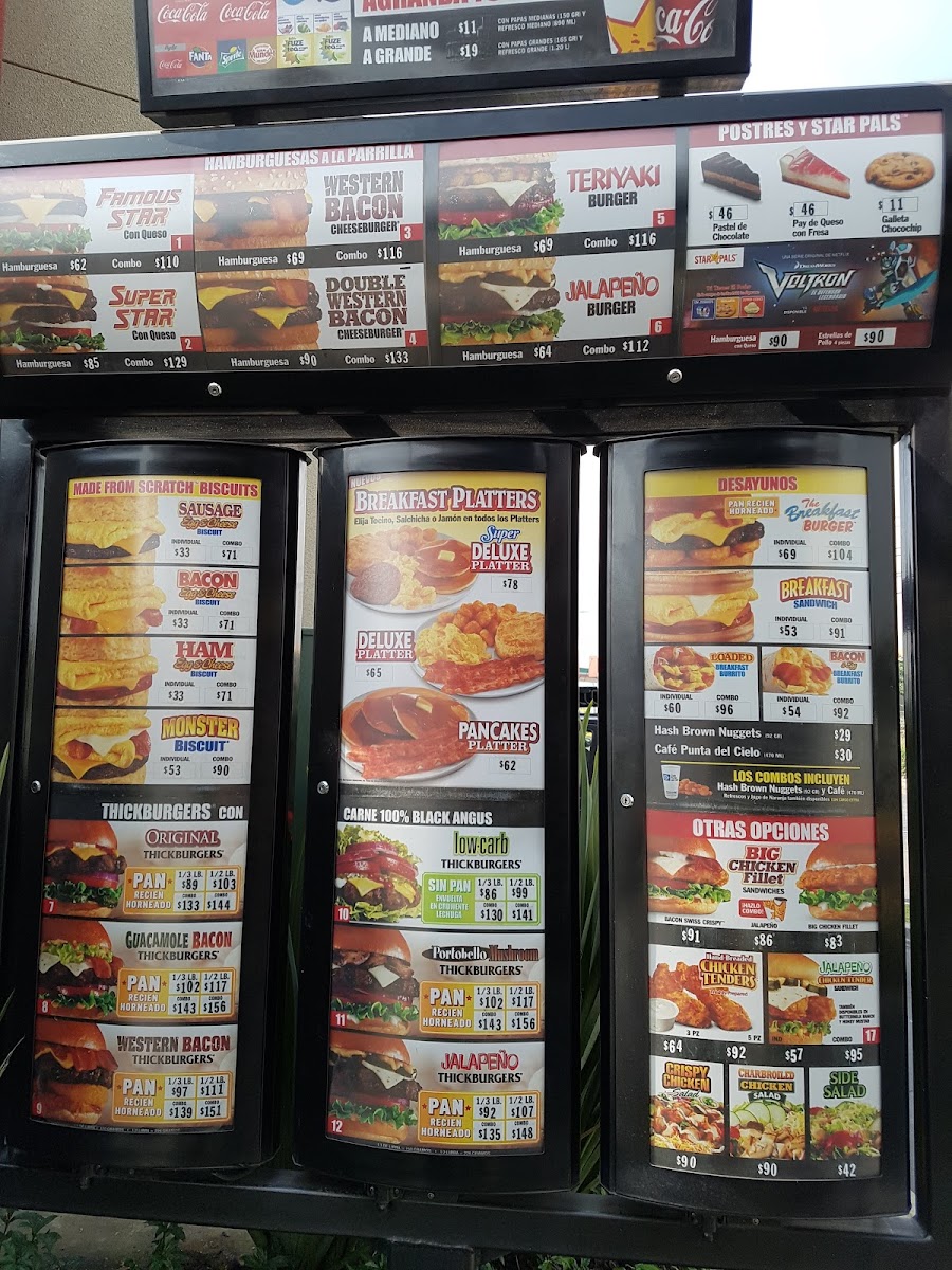 Menu Carl's Jr. Tesistán-7