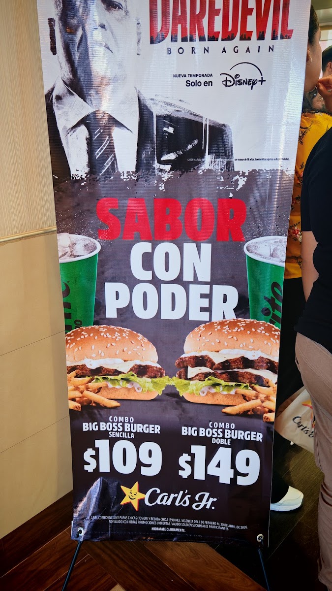 Menu Carl's Jr. Tesistán-8