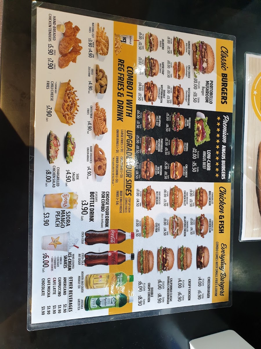 Menu Carl's Jr @ The Star Vista-7