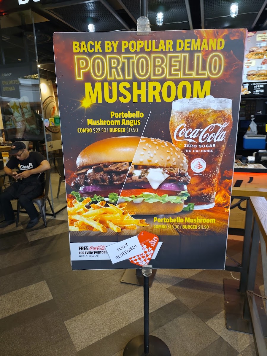 Menu Carl's Jr @ The Star Vista-8