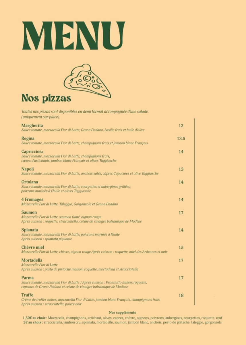 Menu Carmen Restaurant Pizzeria-1
