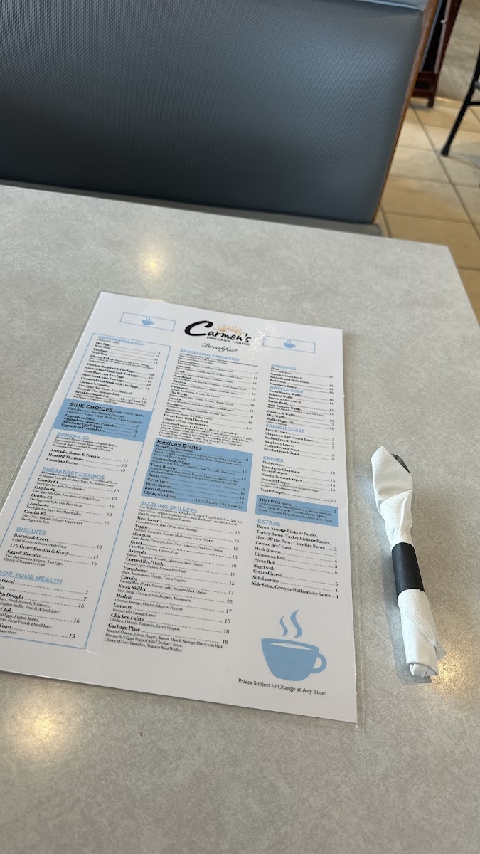Menu Carmen's Pancake House-10