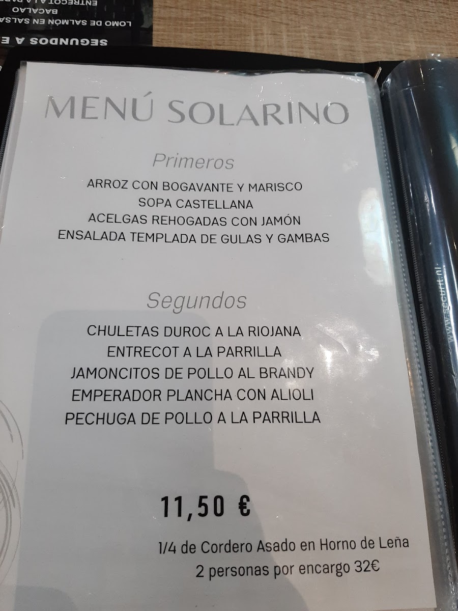 Menu Carnes A La Brasa | Restaurante Solarino-2