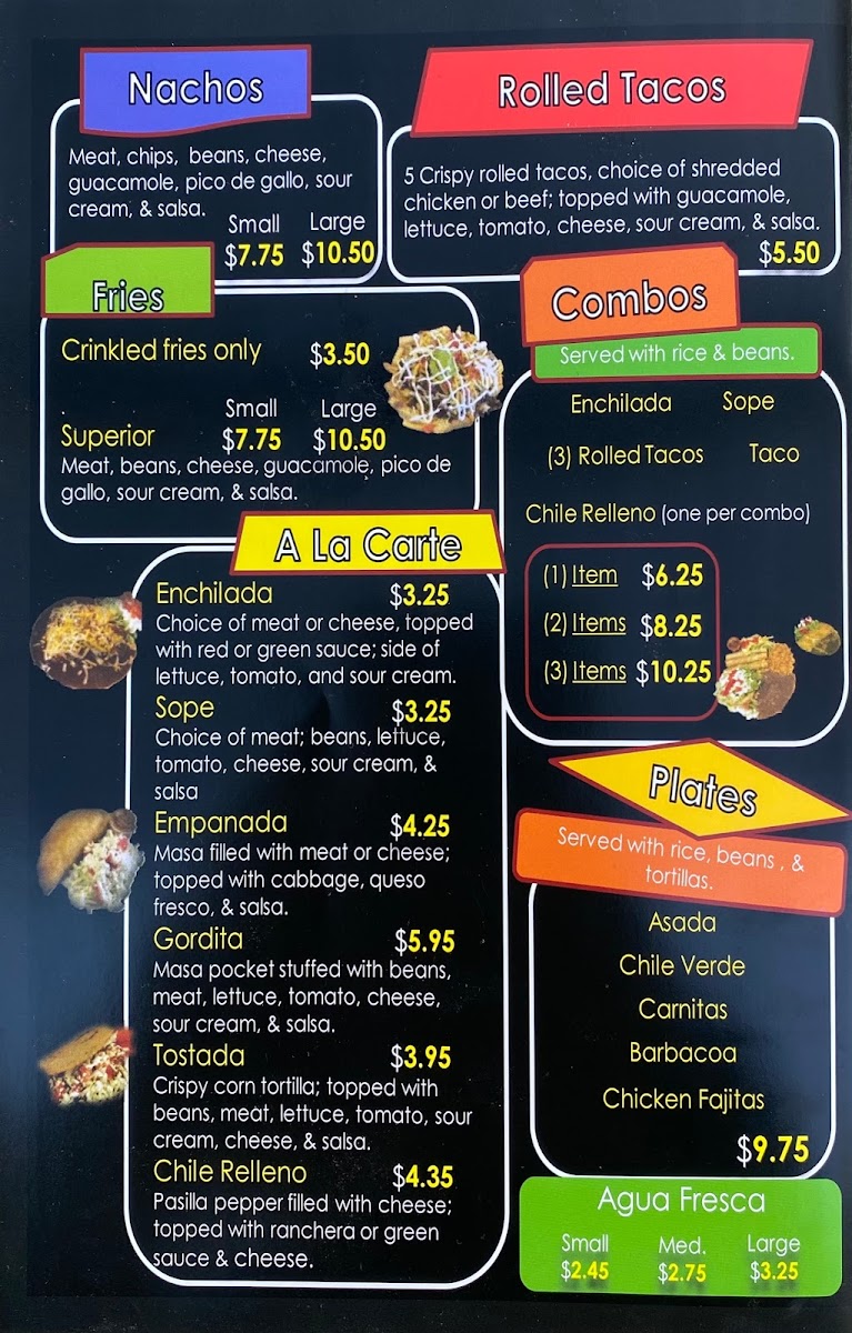 Menu Carniceria Y Taqueria Superior-2