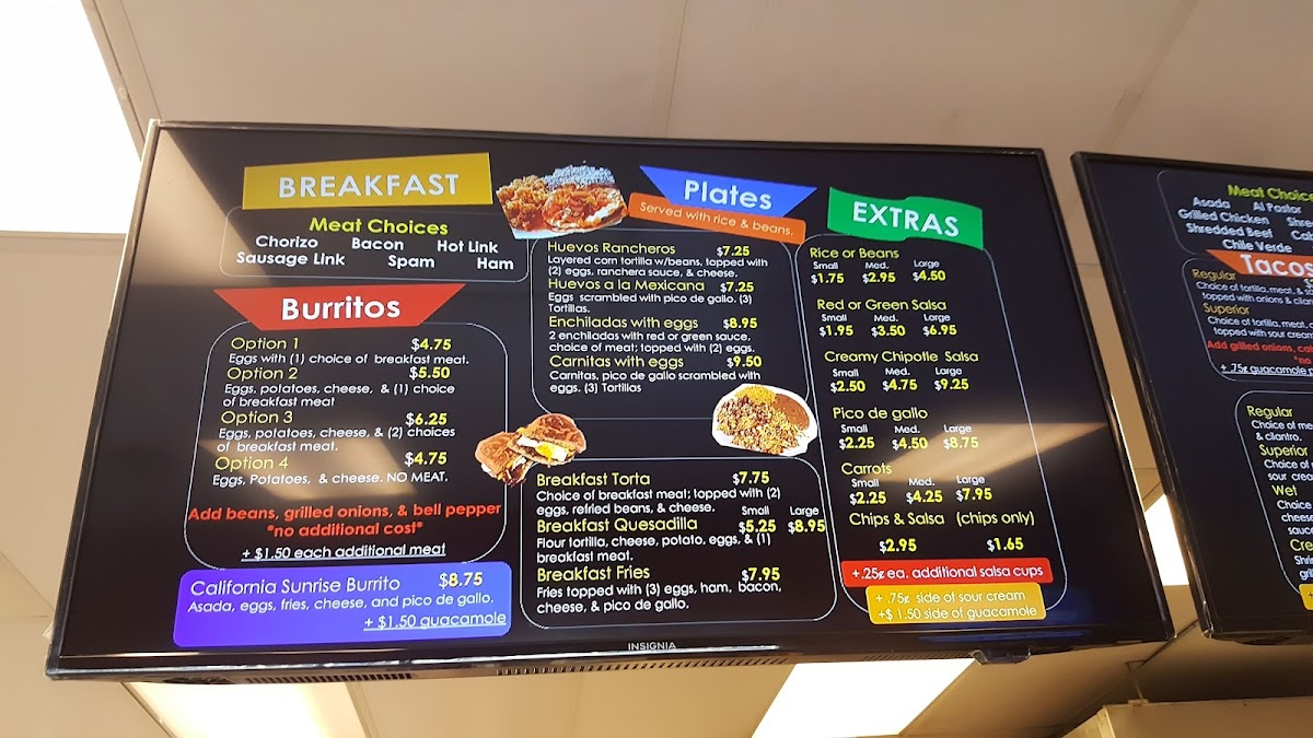 Menu Carniceria Y Taqueria Superior-4