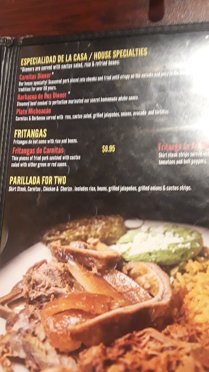 Menu Carnitas Don Rafa Restaurant-6
