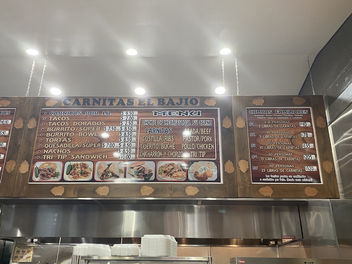 Menu Carnitas El Bajio-5