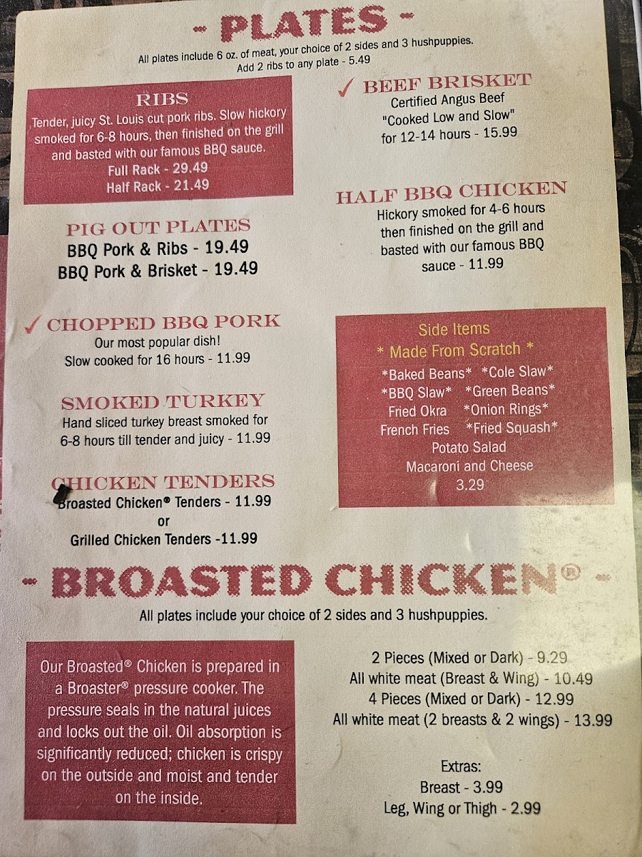 Menu Carolina Barbecue-3