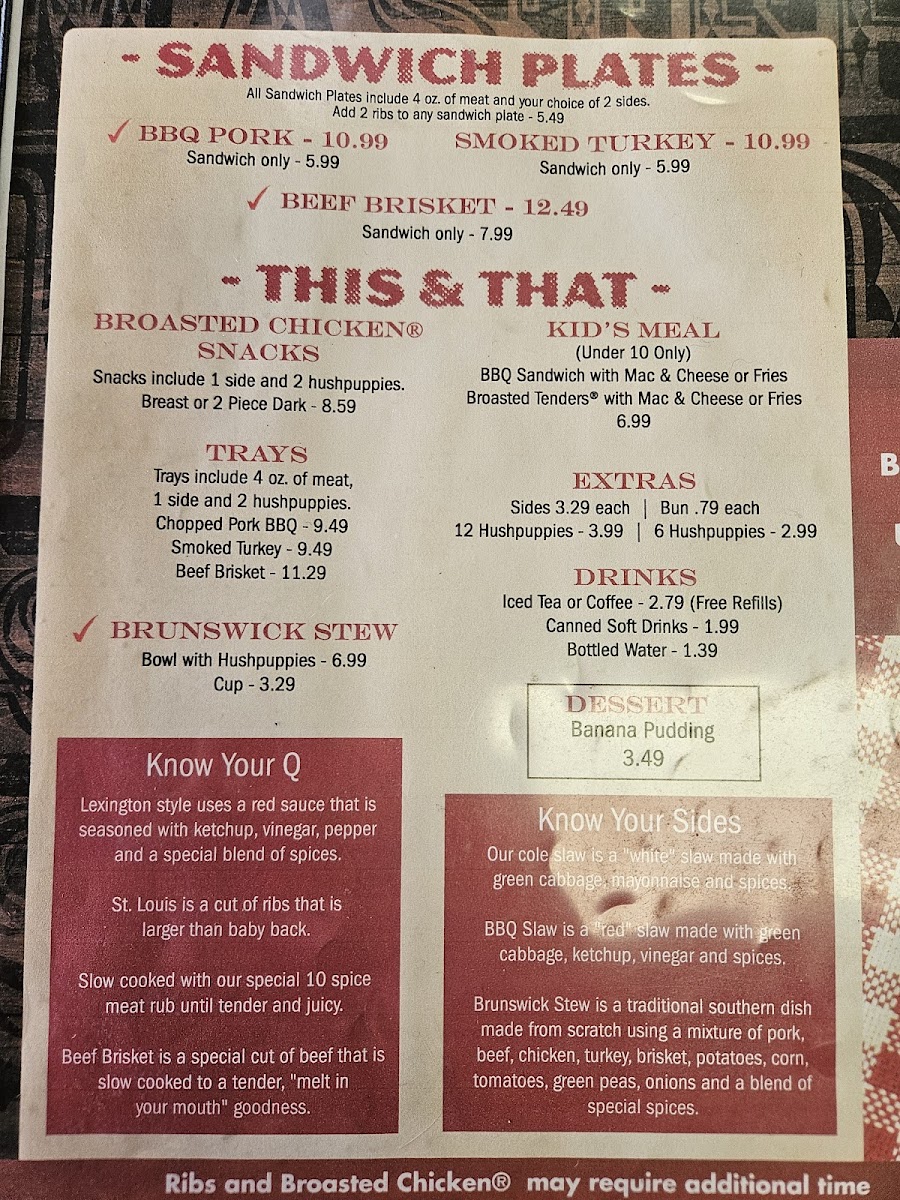 Menu Carolina Barbecue-5