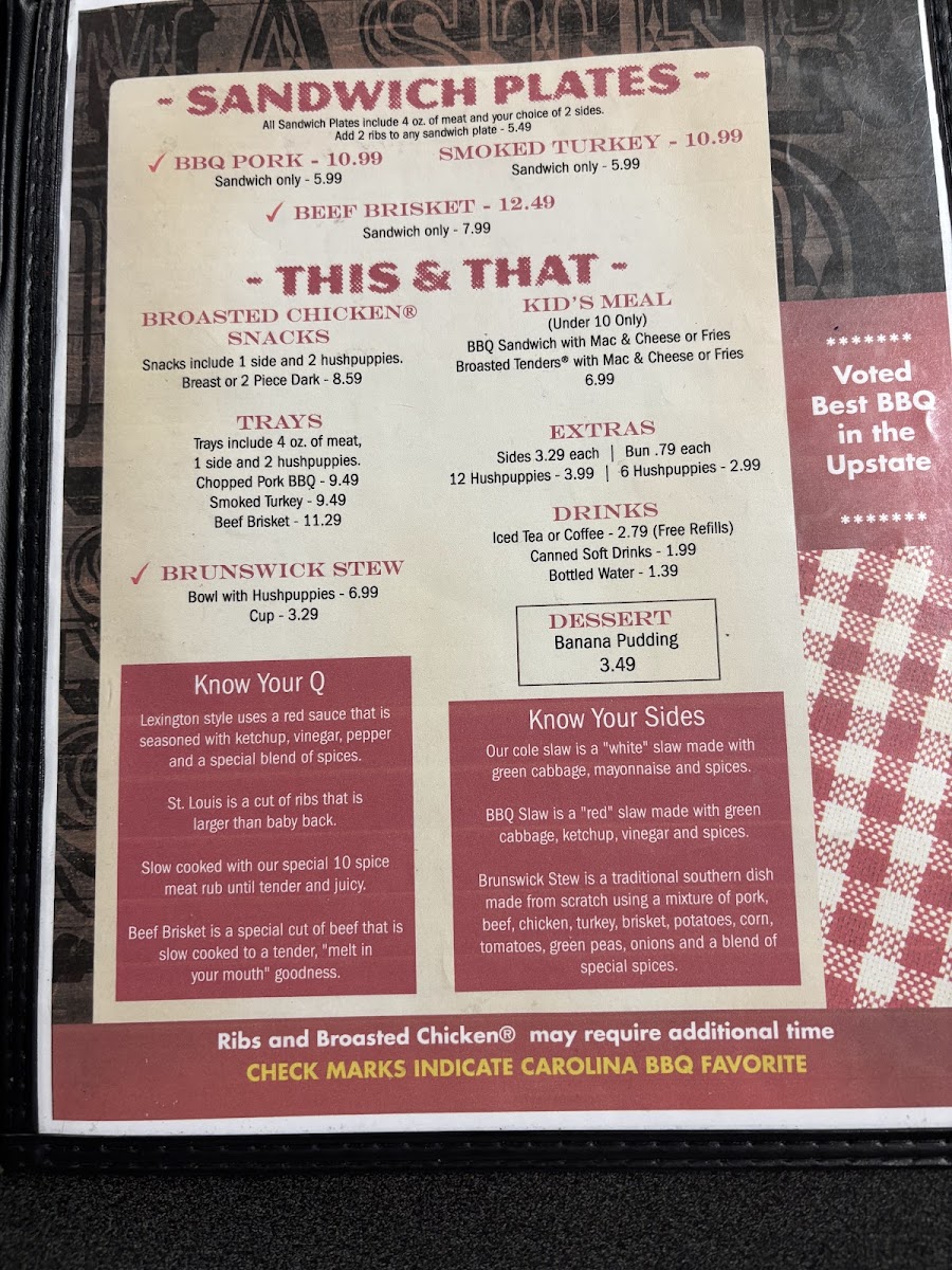 Menu Carolina Barbecue-6